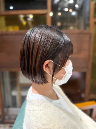 ショート Cadre新小岩🫧 栗原葵のヘアスタイル