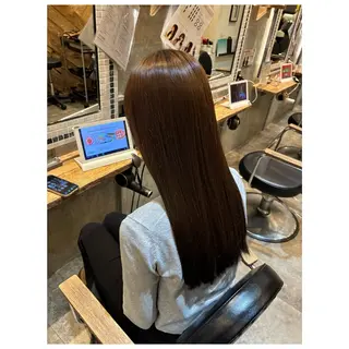 カラー 仲田 美裕子のヘアスタイル