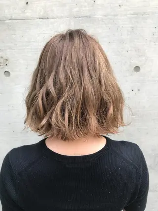 ミディアム カラー ていねい技術No.1 🌈諏訪 健太のヘアスタイル