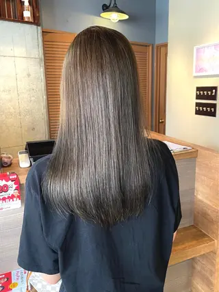 セミロング カラー OPShair　ANELLO所属・ショート/ボブ/ メンズ/縮毛矯正のヘアスタイル