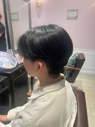 メンズ 柔らかい透明感カラー 🫧ゆうしん/高宮のヘアスタイル