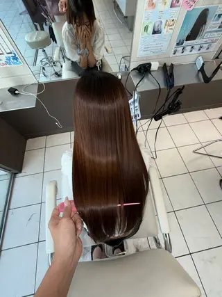 ロング 髪質改善/艶カラー 白井音葉のヘアスタイル