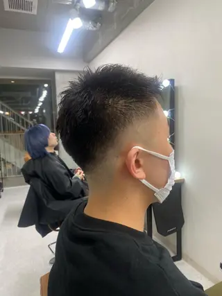 ショート メンズ メンズお任せ下さい！ 店長⭐︎小橋のヘアスタイル