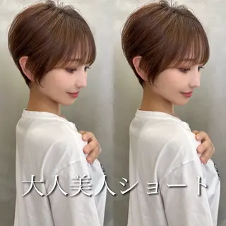 ショート lond strada所属・🌟モテ髪ショート 🌟店長　津賀涼のヘアスタイル