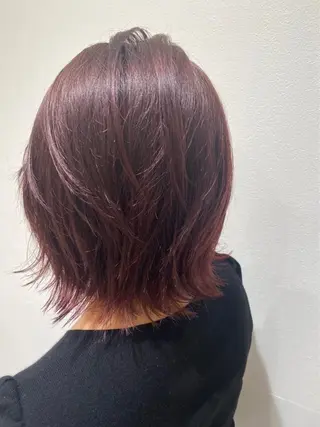 ミディアム 宮城 汐里のヘアスタイル