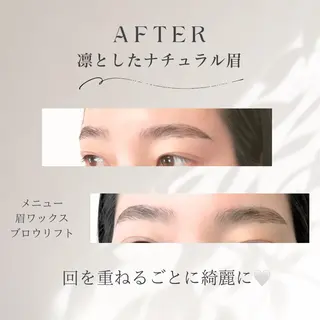 アイブロウ mahya.brow所属・ジェフリー 麻彩の眉毛・アイブロウイメージ