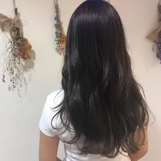 ロング 長井 麻帆のヘアスタイル