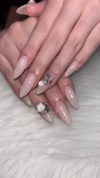 ネイル 名古屋ワンホンネイル 沙理亜のネイルデザイン