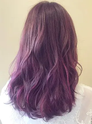 ロング カラー ヘアアレンジ ニシダヒカリ🌙 髪質改善×似合わせのヘアスタイル