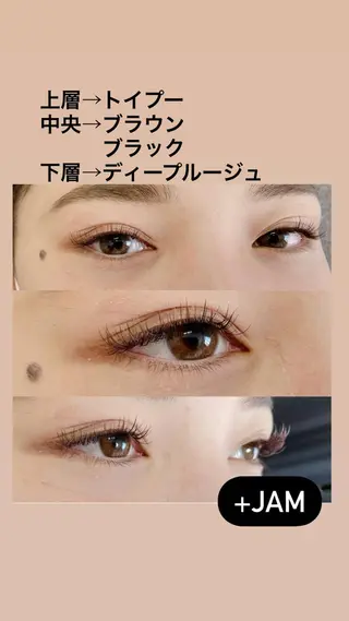 マツエク・マツパ JAM猪岡 千幸のマツエク・マツパデザイン