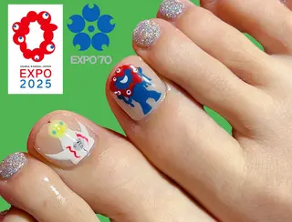 ネイル Nail Atelier IamI所属・アイアムアイ 大村磨衣のネイルデザイン