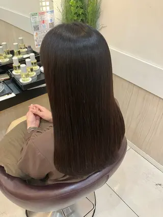 セミロング yukari 艶髪ヘアのヘアスタイル