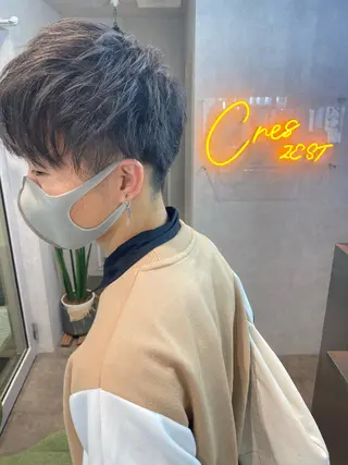 ショート メンズ XENA表参道 MIKUのヘアスタイル