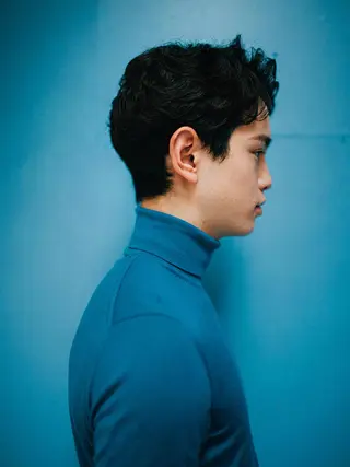 ショート パーマ 福島 浩司のヘアスタイル