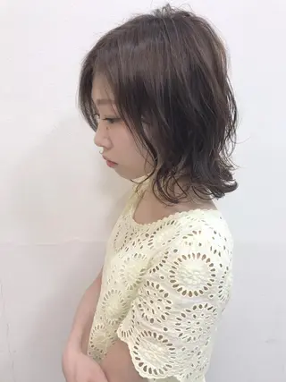 ショート パーマ ディレクター ノナカのヘアスタイル