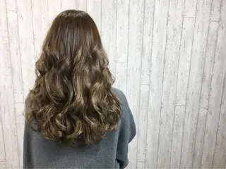 セミロング カラー カット／メンズカット 藤田麻衣のヘアスタイル