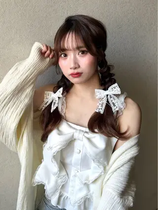 カラー 💖韓国ヘア/ハイト ーン💖mikotoのヘアスタイル