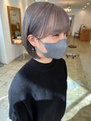 ショート 髪質改善×レイヤー 齊藤翔太のヘアスタイル