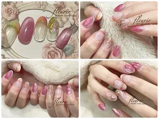 ネイル フルリール 【プライベートサロンのネイルデザイン