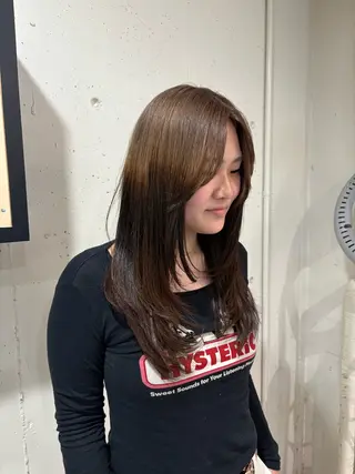 ロング 宇野愛華∕ レイヤー∕デザインのヘアスタイル