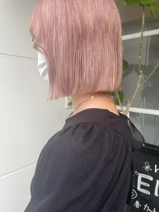 ミディアム カラー ヘアアレンジ たかいわ みきのヘアスタイル