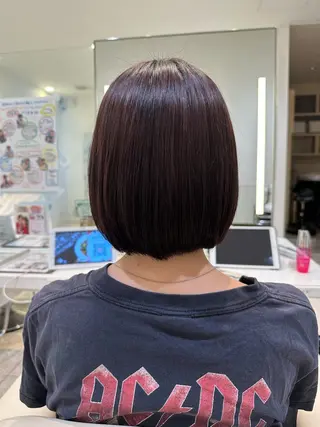 ショート カラー 波巻パーマ/毛流れ パーマ☘️りゅうせいのヘアスタイル