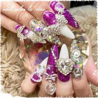 ネイル nail salon  la reine所属・nail salon la reineのネイルデザイン