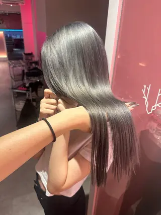 ロング カラー ブリーチカラー 特化/MAHIROのヘアスタイル