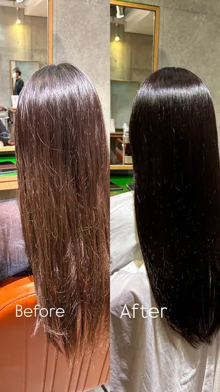 ロング カラー Toca所属・齋藤 穂乃花のヘアスタイル