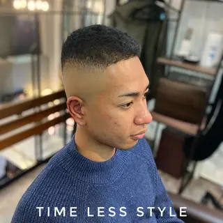メンズ Back  bone barberのヘアスタイル