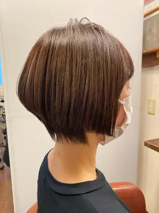 ショート カラー liL hair lounge所属・liL  hair サトウリョウタのヘアスタイル