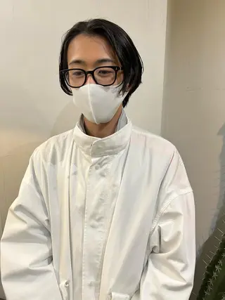 ショート メンズ 千葉 郁也のヘアスタイル