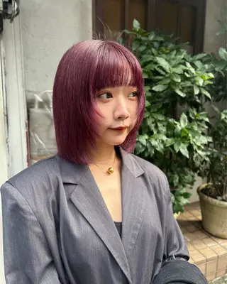 ミディアム Ogane Mikotoのヘアスタイル