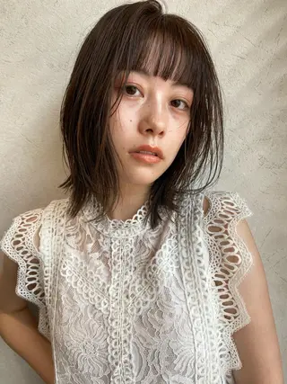 ショート カラー ヘアアレンジ パーマ指名No1 /namiのヘアスタイル