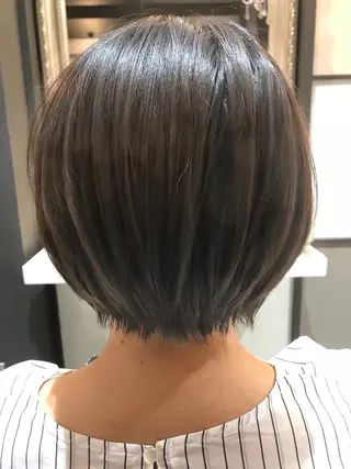 ショート Avery NEWYORK所属・Avery SHINのヘアスタイル