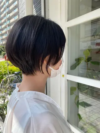 ショート わかばやし ゆうこのヘアスタイル