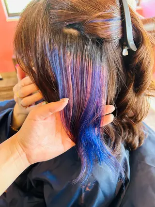 カラー 谷 未来美のヘアスタイル