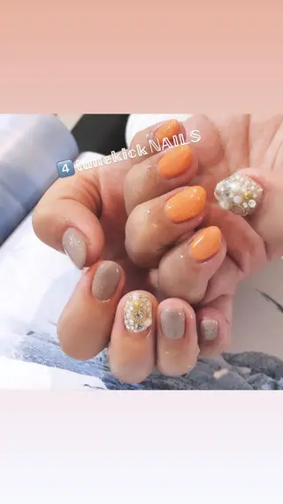 ネイル 4tunekick NAILS(フォーチュンキックネイルズ)所属・光森 淳子のネイルデザイン