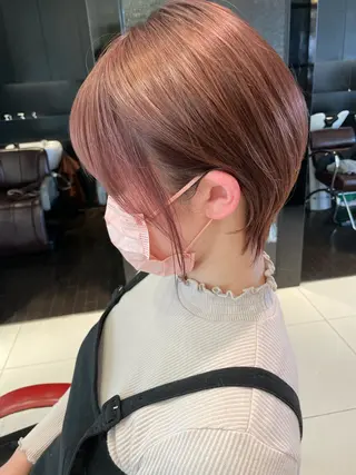 ショート カラー 横倉 宏樹のヘアスタイル