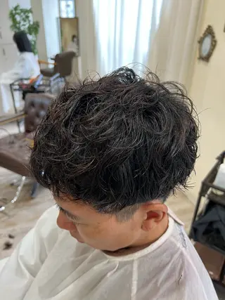 パーマ 髪質改善/縮毛矯正 /メンズ/佐澤りょうのヘアスタイル