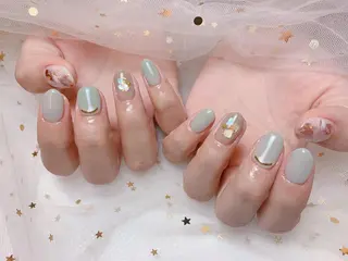 ネイル MiKi Nai池袋 長さだし得意のネイルデザイン