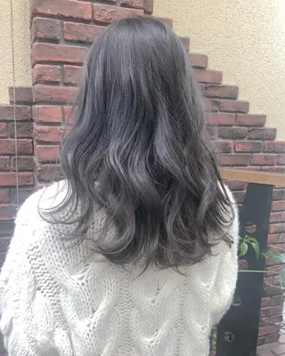 セミロング カラー nakahara madokaのヘアスタイル