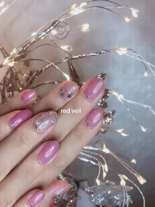 ミディアム ネイル 長さ出し専門 nynaのネイルデザイン