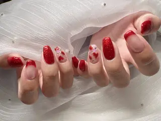 ネイル (∩_∩)ミモネイル /eyelashのネイルデザイン