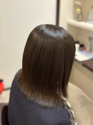 ミディアム 山下 ちひろのヘアスタイル