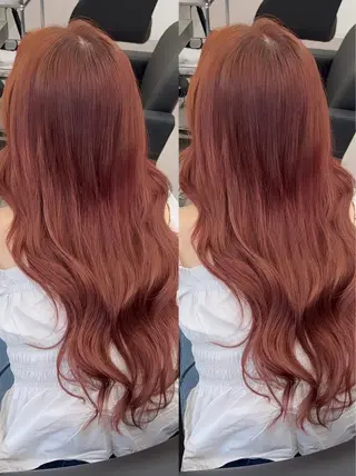 ロング カラー 艶髪／シールエクステ 🌻ノゾミ🌻のヘアスタイル