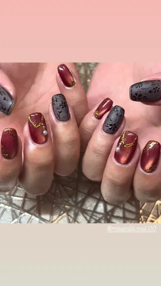 ネイル MiRanda Nail所属・MiRanda 保坂 舞のネイルデザイン