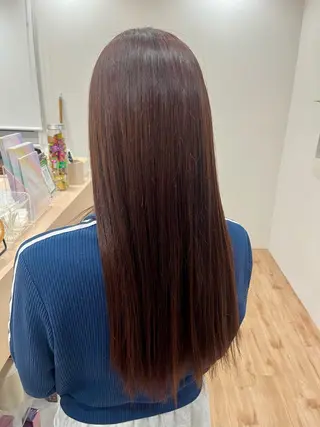 ロング カラー little下長店所属・宮古 有佳のヘアスタイル