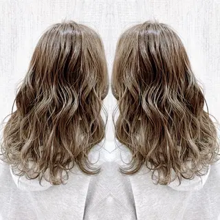 ロング カラー 髪質改善/縮毛矯正/ 韓国ヘア/店長敦士のヘアスタイル