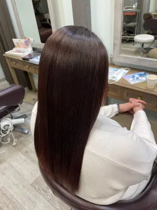 ロング 疋田 有莉のヘアスタイル